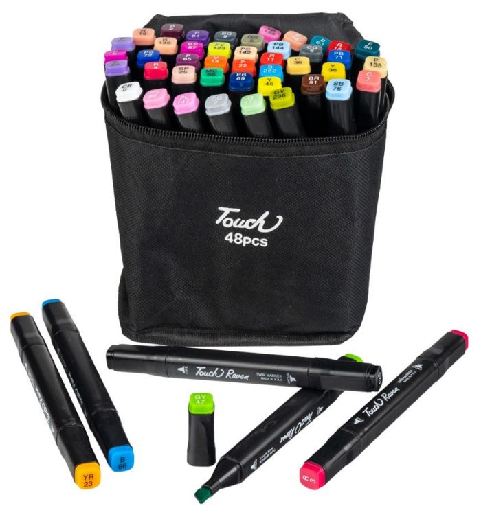 Pachet 1+1 Set Markere pentru pictură pentru copii