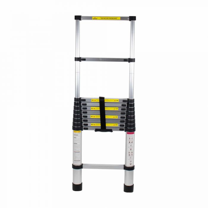 Scara telescopica de aluminiu, 1 tronson, 11 trepte, 3.2 m lungime