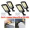 SET 4 X Lampa Solara cu LED, 30W, 128 COB, telecomanda inclusa