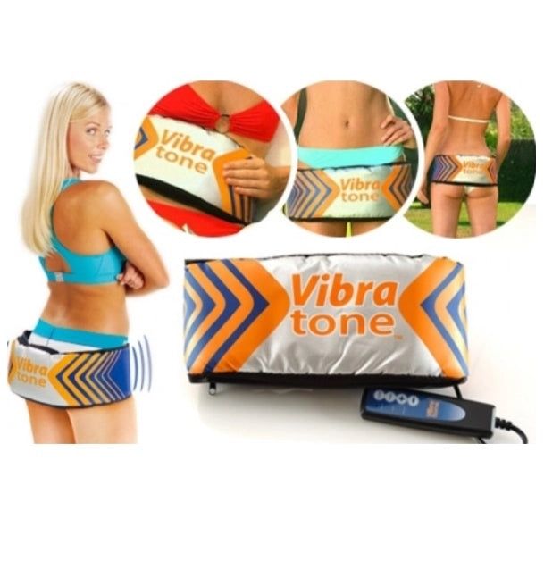 Centura Vibro Shape 2 in 1 pentru slabit cu efect sauna si masaj