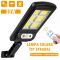 SET 4 X Lampa Solara cu LED, 30W, 128 COB, telecomanda inclusa