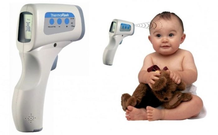 Set Termometru frontal noncontact + Aparat Pulsoximetru