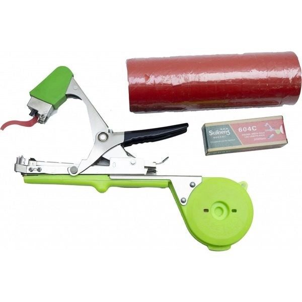 Aparat profesional pentru legat vita de vie , pomi fructiferi si legume + 20 role si 10.000 de capse