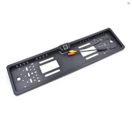 Suport numar inmatriculare cu camera marsarier + Display pliabil LCD TFT 4.3