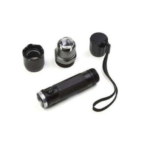 Lanterna profesionala SWAT din aluminiu cu spot reglabil si acumulator