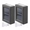 Set 2 Lampi Solare Pentru Perete Exterior, Iluminare Sus-Jos , 4 leduri