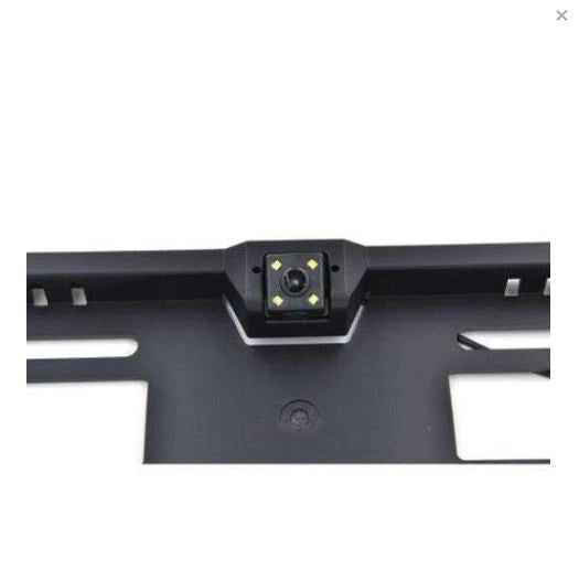 Suport numar inmatriculare cu camera marsarier + Display pliabil LCD TFT 4.3