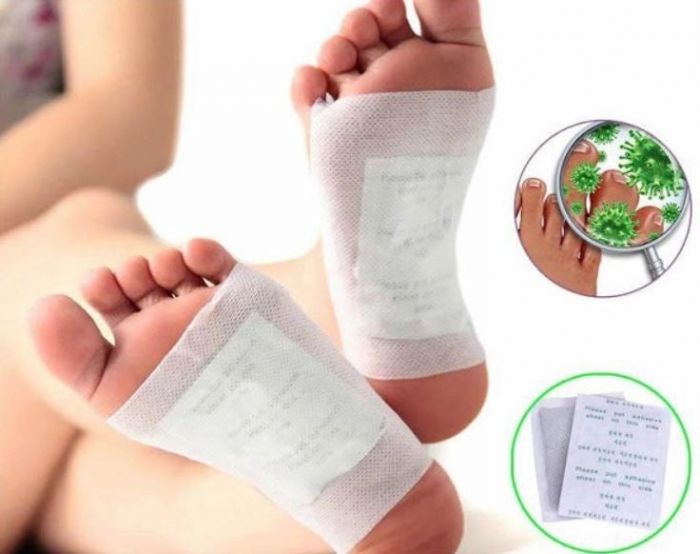 Set 100 plasturi homeopati cu turmalina pentru detoxifiere Kinoki