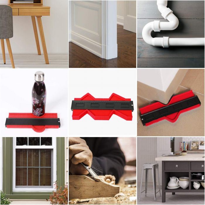 Set 2x Șablon pentru tăietor de contur Willingood