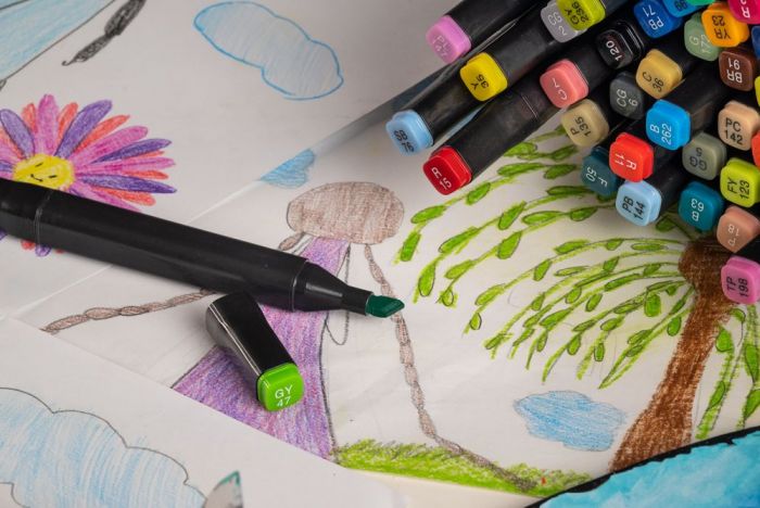 Pachet 1+1 Set Markere pentru pictură pentru copii