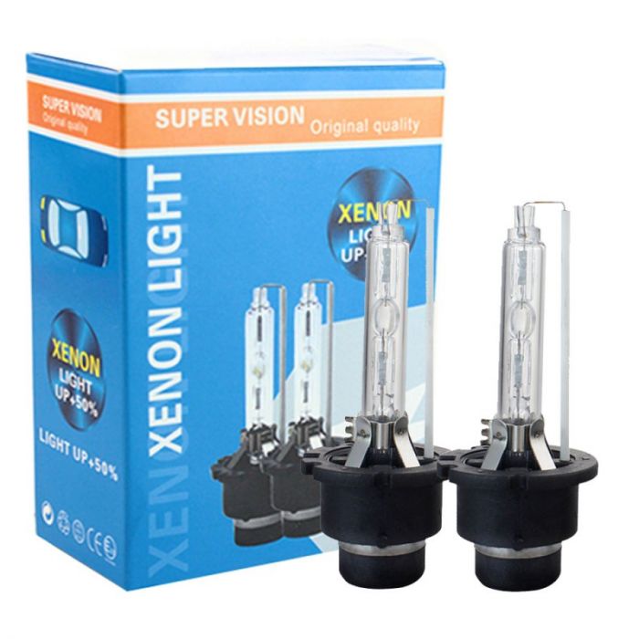 Set xenon 2 Becuri D2S, xenon pentru far, 6000K, 35 W