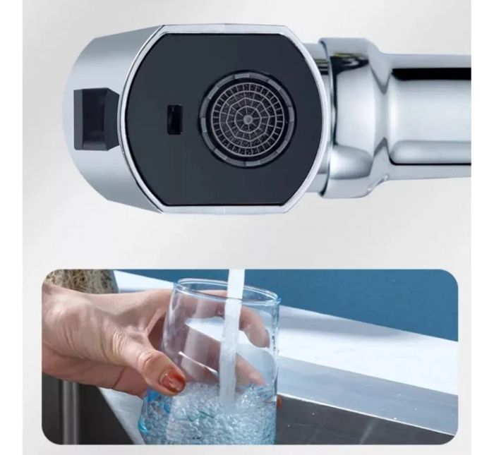 Extensie multifunctionala pentru robinet 4 in 1