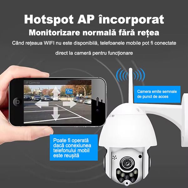 Cameră wireless pentru exterior și interior | DIGICAM
