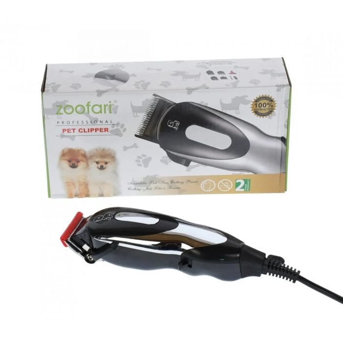 Masina de tuns caini, pisici, cu cablu, Zoofari DC12, 220V, 10W