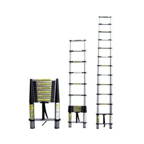 Scara telescopica de aluminiu, 1 tronson, 11 trepte, 3.2 m lungime