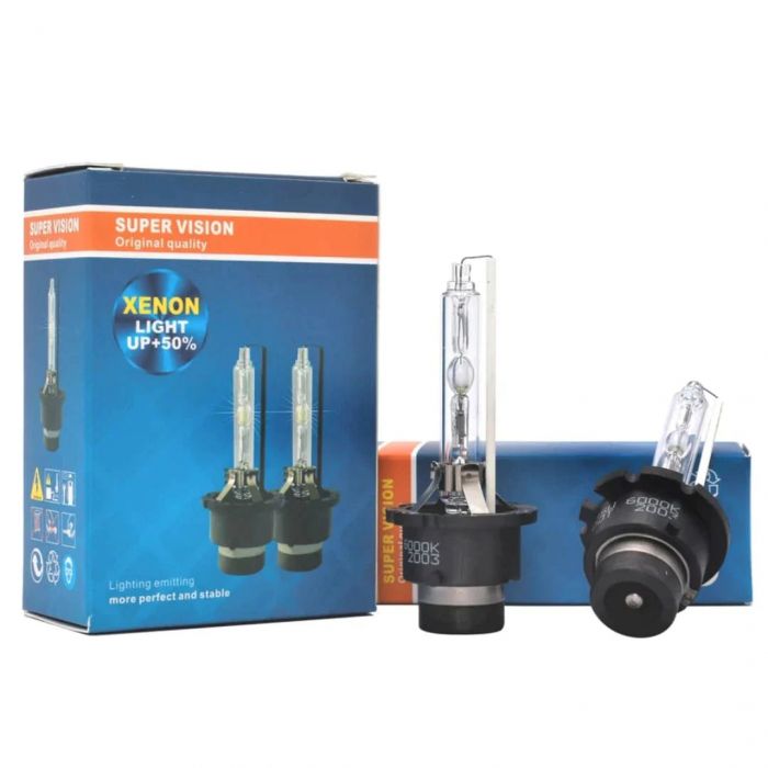 Set xenon 2 Becuri D2S, xenon pentru far, 6000K, 35 W