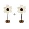 Set 2x Lampa Sun Flower Auriu Lumina Calda-Rece