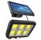 Set 4 x Lampa Solara 50W - 96 LED COB, cu PANOU DETASABIL + Cadou Surpriza