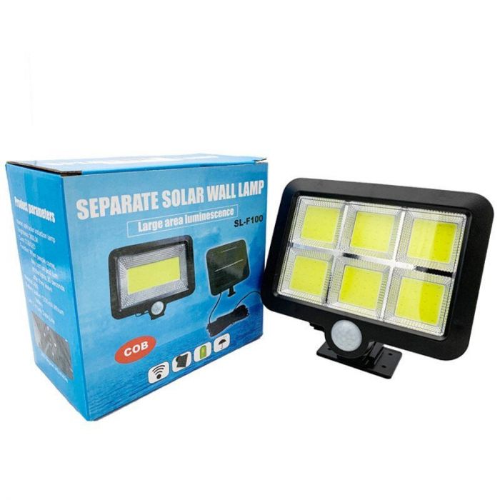 Set 4 x Proiector Solar 96 LED cu Senzor