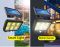 Set 4 x Proiector Solar 96 LED cu Senzor